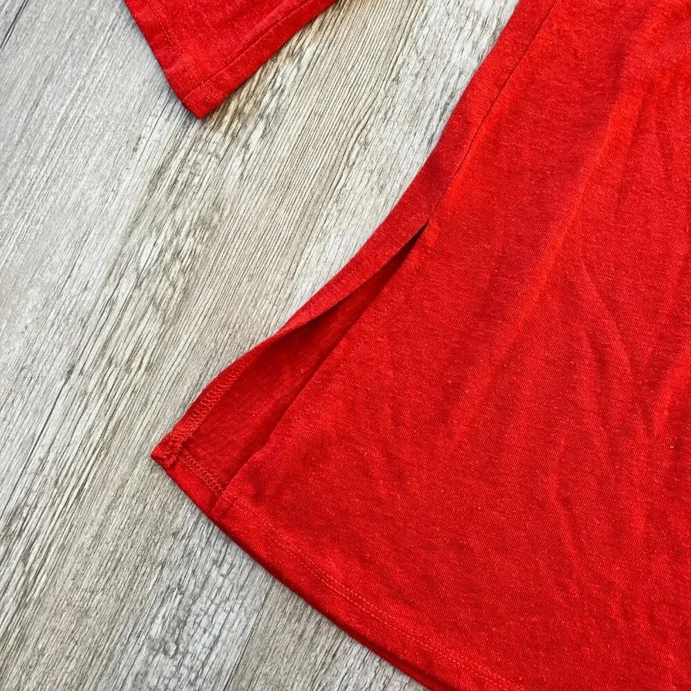 Womens Verve Ami Orange 3/4 Sleeve Blouse - S - Picture 4 of 6